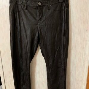 Blank NYC Black Faux Leather Pants